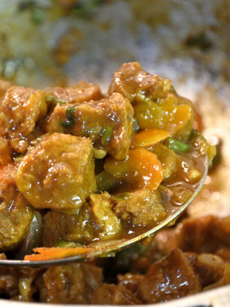 Jamaican Brown Stew Veggie Chunks: A Must-Try Caribbean Dish - Vegan